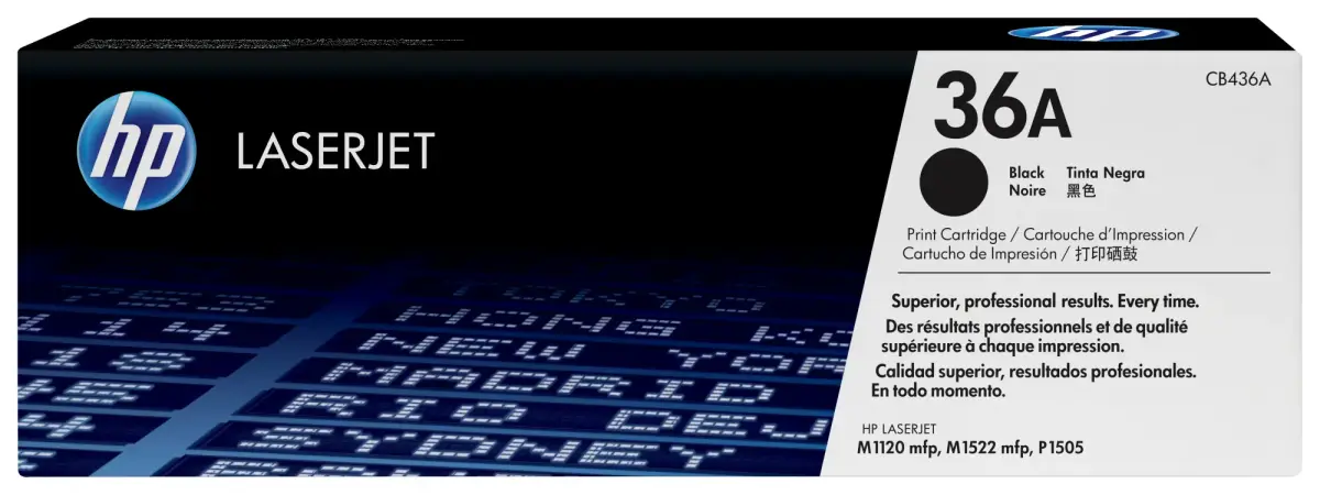 HP 36A Black Original LaserJet Toner