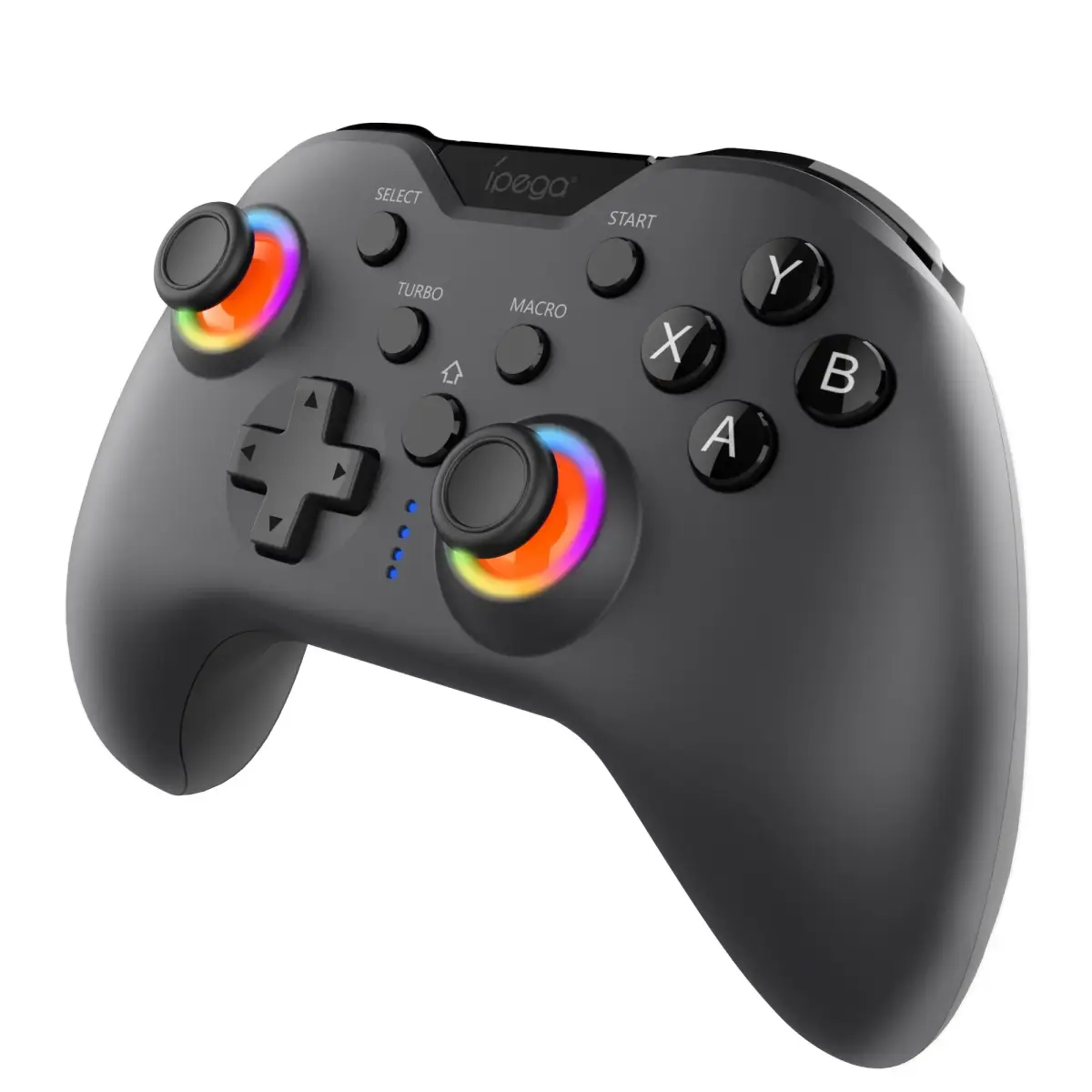 iPega 9111C Bluetooth RGB Gamepad for Android|iOS|PS3|PS4|PC|N-Switch Black