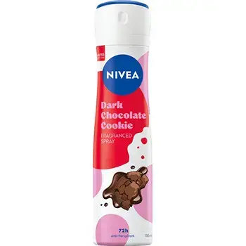 Nivea Dark Chocolate Cookie Antiperspirant - Antiperspirant ve spreji 150ml