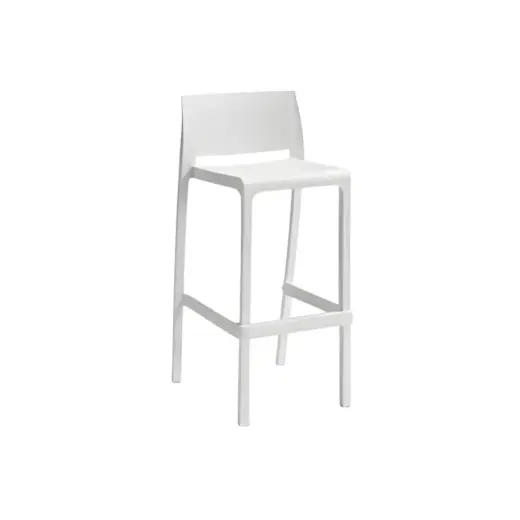 Sodo baro kėdė „Volga Stool 65“, 50x49x89cm, balta