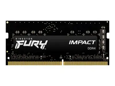Kingston RAM FURY Impact - 16 GB (2 x 8 GB Kit) - DDR4 3200 SO-DIMM CL20