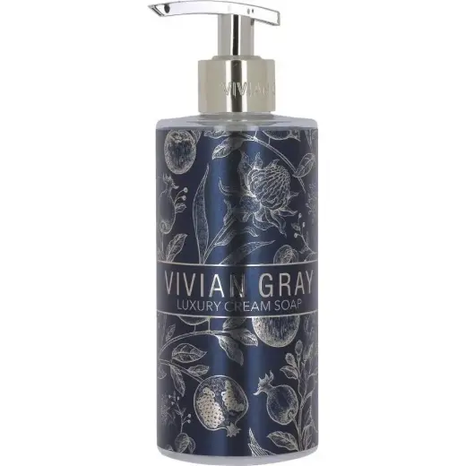 Vivian Gray, Sapone Mani, Blue Botanical Flüssigseife (Cremeseife) 400 Ml (Sapone Liquido, 400ml)