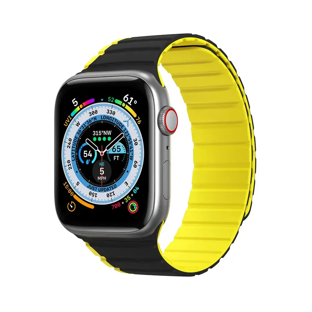 Dux Ducis LD Version smartwatch strap for Apple Watch (38/40/41 mm) | Silicone | blue