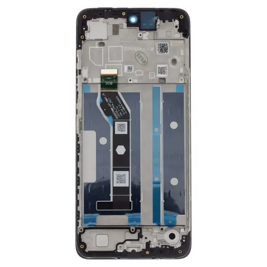 Motorola G15 LCD Display + Touch Unit + Front Cover (Service Pack)
