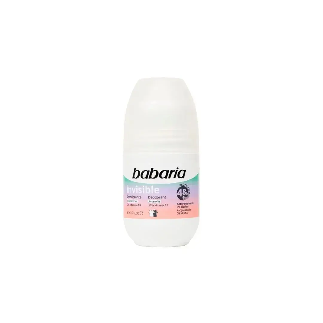 BABARIA Invisible Deodorant Roll-On 50ml (8410412280198)