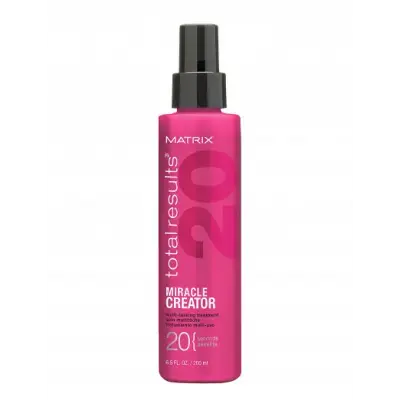 Matrix Total Results Miracle Creator 20 Benefits Multi-Tasking Treatment Spray for All Hair Types 190Ml in Clear