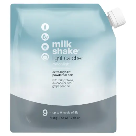 Milk Shake, Light Catcher, Up to 9 Levels of Lift, Hair Oxidant Powder, 500 g