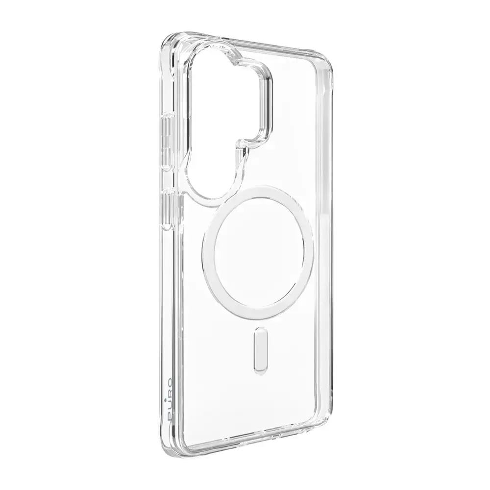 Puro LITE MAG maciņš ar MagSafe atbalstu telefonam Samsung Galaxy S26 Ultra (S948) caurspīdīgs