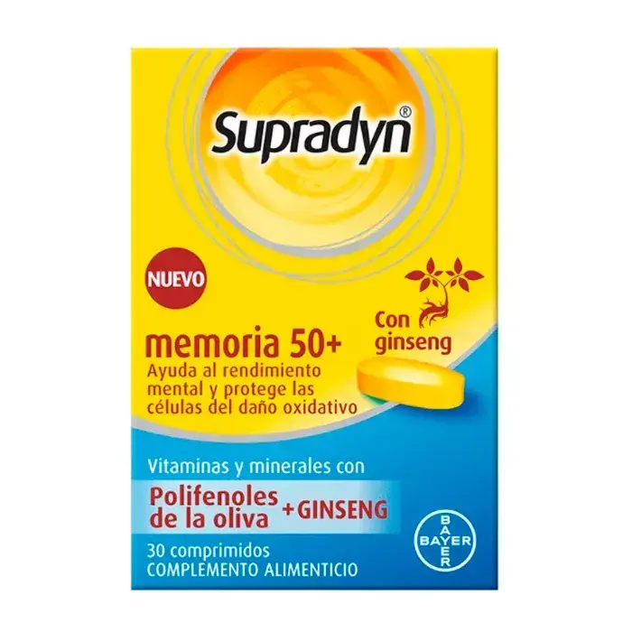SUPRADYN Memory 50+ 30 Tablets (8470001952776)