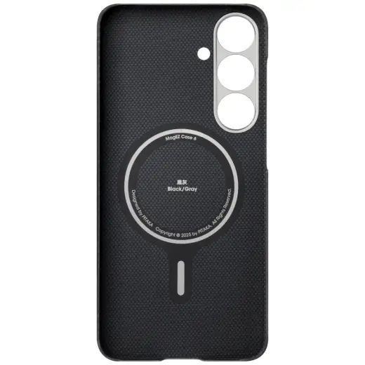 Case PITAKA Ultra-Slim MagSafe for Samsung Galaxy S25 black grey Photo