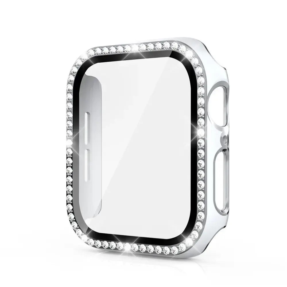 Case for Apple Watch 45mm Diamond white-silver