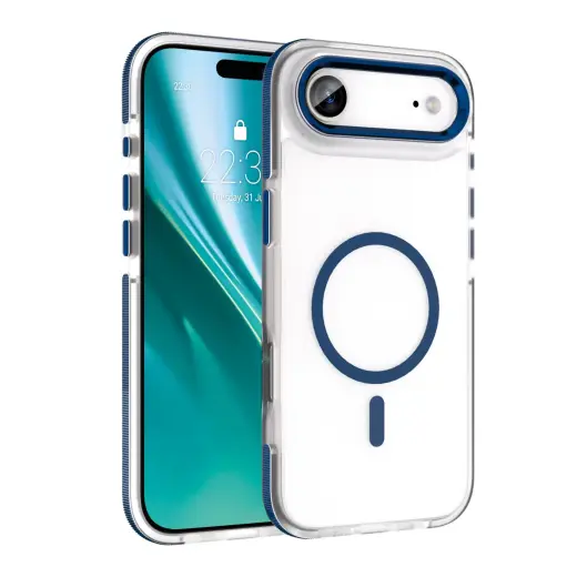 Etteri Icy Mag maciņš ar MagSafe atbalstu telefonam iPhone 17 Air zils