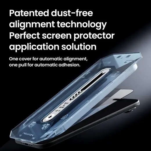 Nillkin Tempered Glass 2.5D CP+ PRO Black for Apple iPhone Air (with applicator)