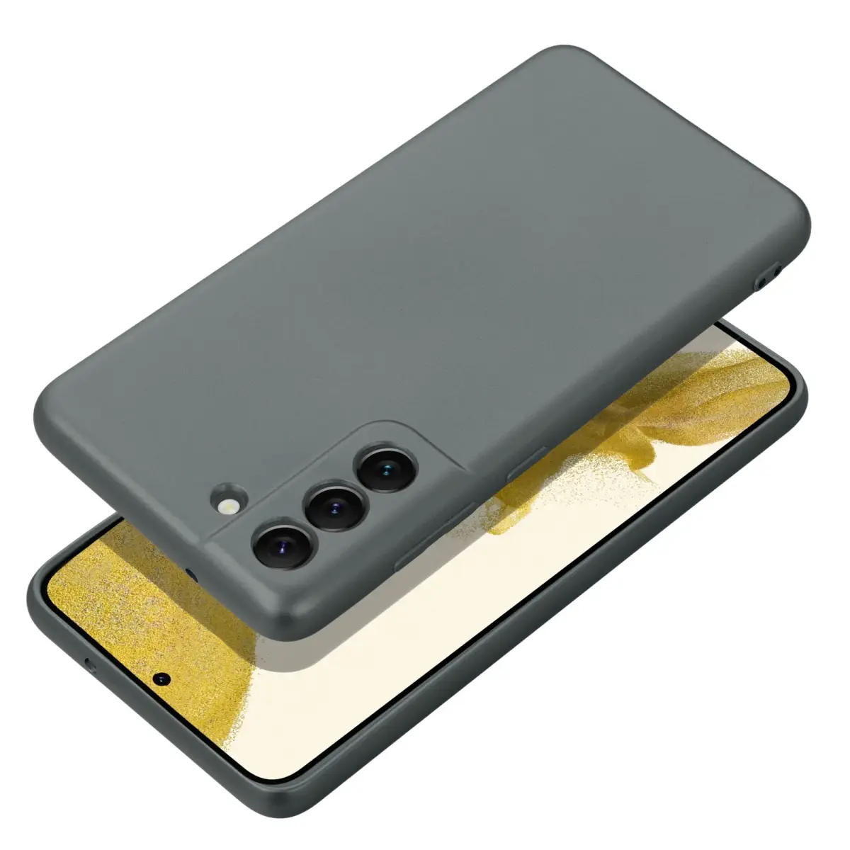 Metallic maciņš telefonam Samsung Galaxy A57 (A576) pelēks