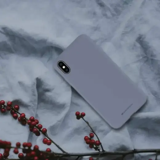 Mercury Silicone iPhone 14 Plus 6,7" lawendowy|lavender Фото num