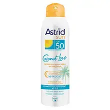 Astrid Coconut Love Spray OF 50 - Invisible dry sun spray 150ml