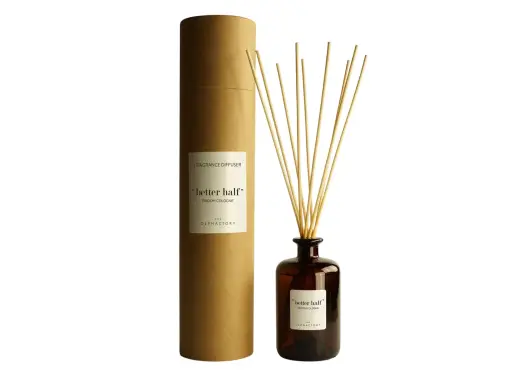 The Olphactory, Better Half Groom Cologne, Fragrance Sticks, Aroma Reed Diffuser, 500 ml