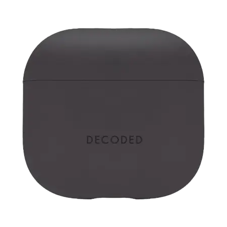Decoded Silicone Aircase for AirPods 4 - graphite