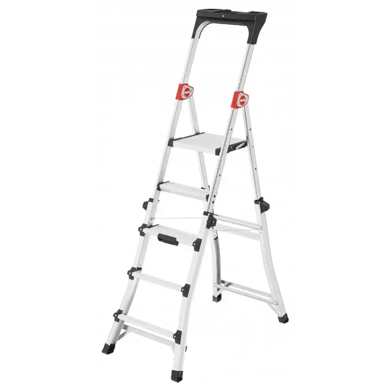 Kāpnes teleskopiskās Master TL100  / alumīnija / 3-5 pakāpieni