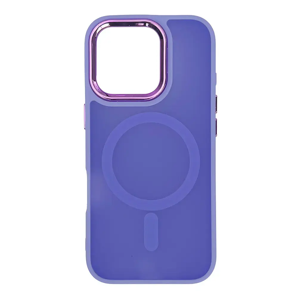 Magnetic Collection maciņš ar MagSafe atbalstu telefonam iPhone 16 Pro violets