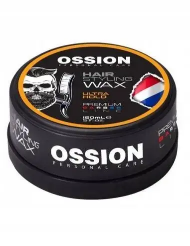 Morfose Ossion Hair Styling Wax Ultra Hold - Glossy, Strong Styling Wax, 150 Ml