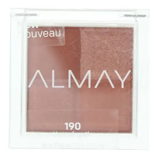 Almay, Shadow Quad, Eyeshadow Palette, 190, Unapologetic, 4 Shades, 3.5 g