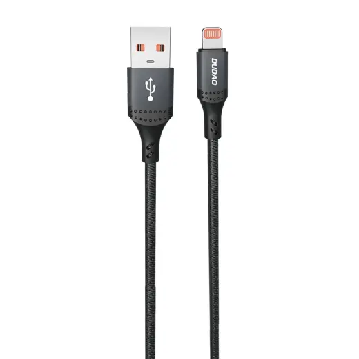 Dudao L3SL data transfer and charging cable | USB-A to Lightning | 30W | 1.2m | black