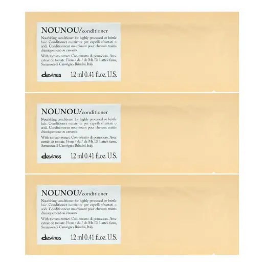 Davines, Nounou, Hair Conditioner, Nourishing, 12 pcs, 12 ml