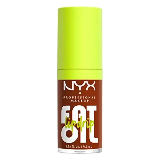 Nyx, Fat Oil Lip Drip, Vegan, Glossy, Lip Oil, Not Found, Scrollin, 4.8 ml