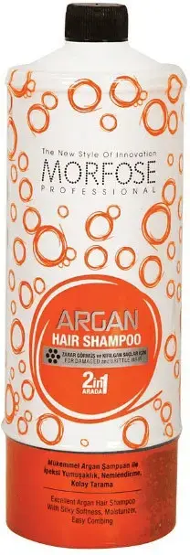 Morfose Argan Hair Shampoo - for Dry and Damaged Hair with Argan Oil, 1000ml