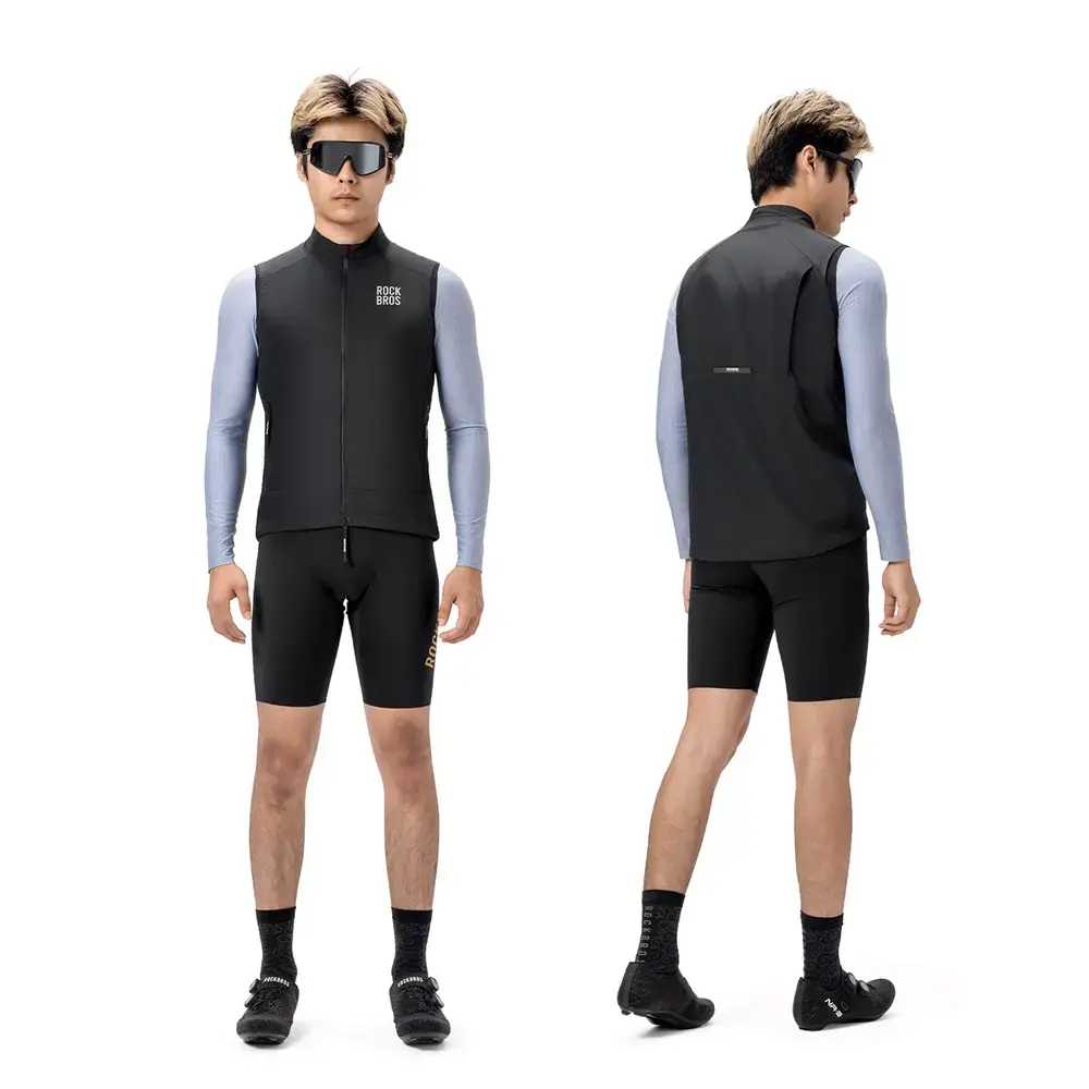 Rockbros YDMJ003 Windproof Vest Spring/Autumn Size XXL - Black