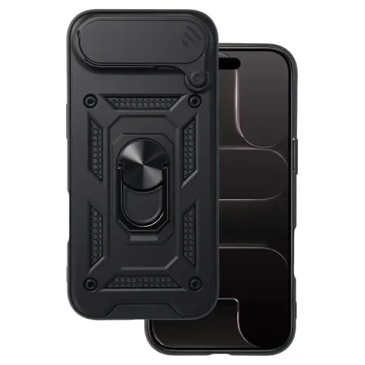 Slide Camera Armor telefoni ümbris iPhone 17 Air must
