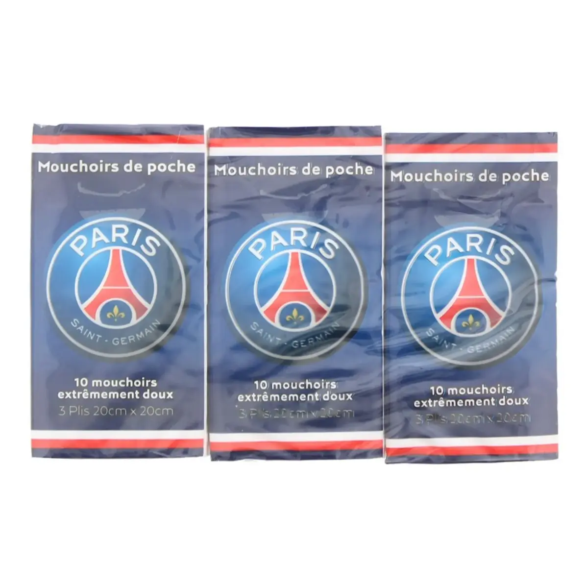 Set, Epl, Paris Saint-Germain, Cleansing Wipes, For Nose, 6 pcs