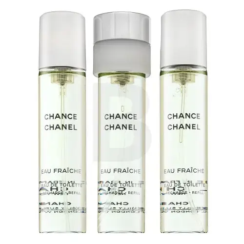 Chanel Chance Eau Fraiche - Uzpildes flakons tualetes ūdens sievietēm 3 x 20 ml