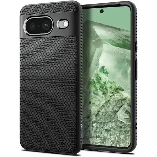 Spigen Liquid Air Google Pixel 8 czarny|matte black ACS06274