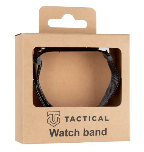 Tactical 379 Loop Magnetic Steel Band for Xiaomi Mi Band 3|4 Black