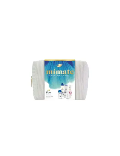 Dove Neceser Mimate 5 Piezas- Body Intensivo 250ml Desodorante Roll-On 50ml
