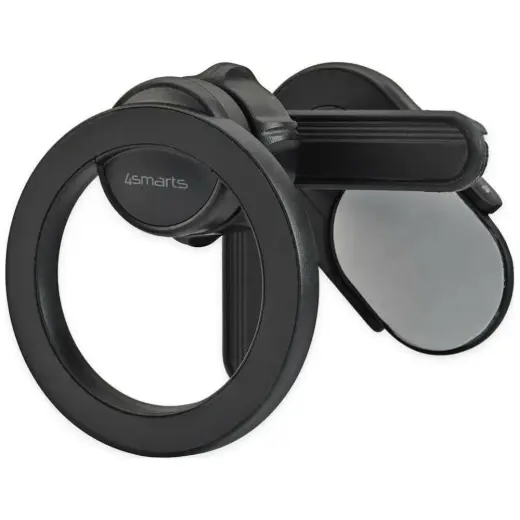 Phone Holder 4smarts Universal for Monitor and Car MagSafe black
