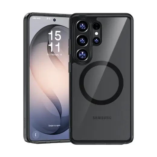 Benks Magnetic Crystal TPU чехол для телефона Samsung Galaxy S26 Ultra (S948) чёрный