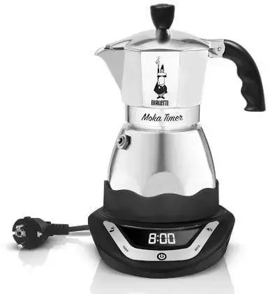 Moka pot electric BIALETTI Moka Timer (365 W; silver color)