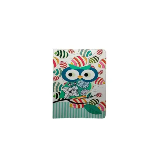 Universalus planšetinio kompiuterio dėklas „Green owl“ (9–10 colių)