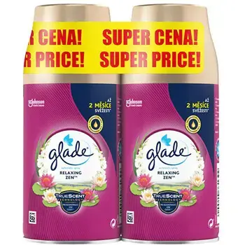Glade Relaxing Zen Refill Duo - Sada náplní do osvěžovače vzduchu 269ml