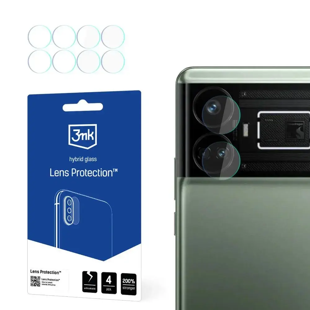 3mk Lens Protectionâ¢ hybrid camera glass for Realme GT5