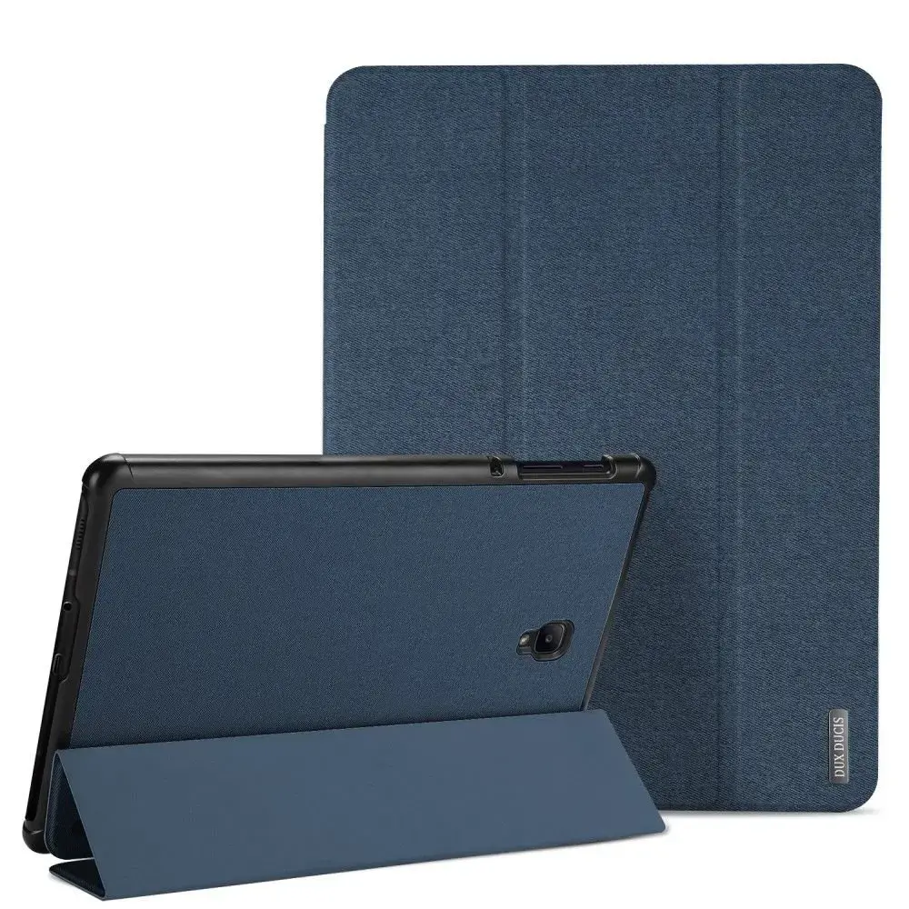 Dux Ducis Domo Magnet Case Grāmatveida Maks Planšetdatoram Samsung P610 | P615 Galaxy Tab S6 Lite (2020) 10.4 Zils