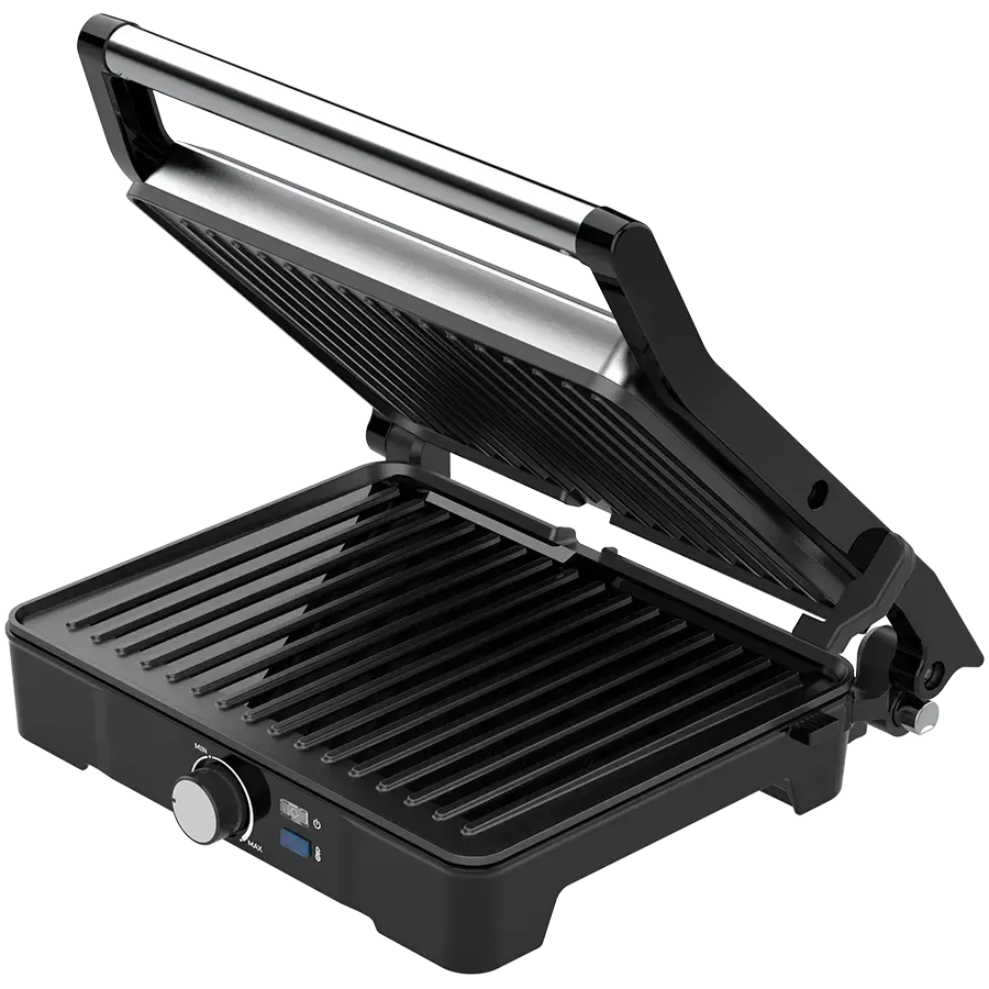AENO EG2 Electric Grill, 2000W, Temp Regulation, 290×234 mm, Black