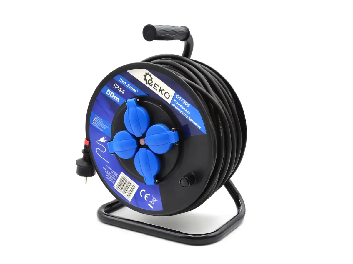 Elektrikaabel rullil 3x1.5mm² 50m IP44