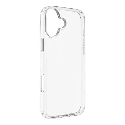 Super Clear Hybrid phone case for iPhone 16 Plus transparent