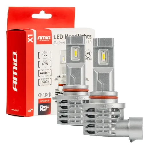 LED Headlights X1 Series HB3 9005/HIR1 9011/H10 AMiO-02968