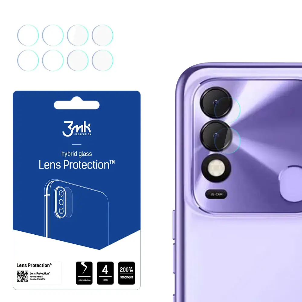 Tecno Spark 8 - 3mk Lens Protection™ screen protector