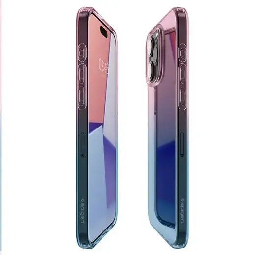 Spigen Liquid Crystal iPhone 15 Pro 6.1" gradation pink Фото num